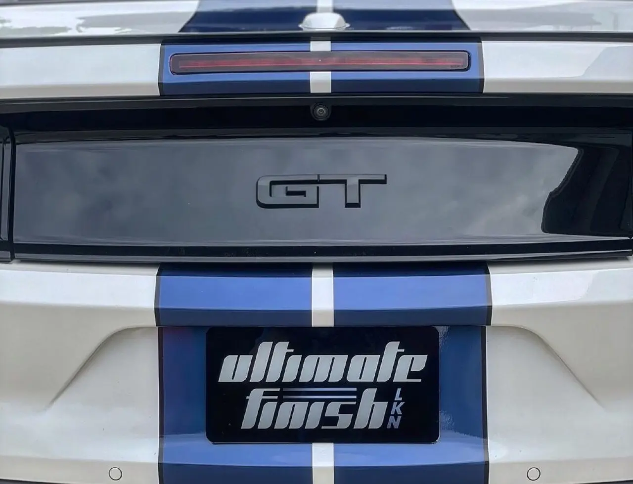 Mustang GT rear quarter after correction